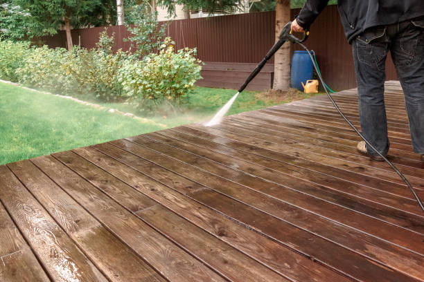 Post-Construction Pressure Washing in Omaha, TX